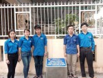 Đoàn phường Tân Thạnh: Ra mắt và gắn biển mô hình "Đường thanh niên xanh - Thanh niên tự quản"