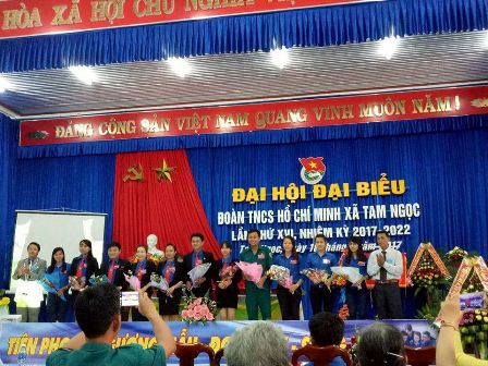 Đại hội đại biểu Đoàn TNCS Hồ Chí Minh xã Tam Ngọc lần thứ XVI, nhiệm kỳ 2017-2022