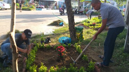ĐVTN tham gia thực hiện công trình