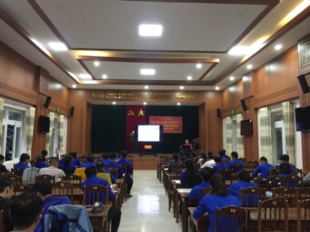 Tam Kỳ: tổ chức lớp bồi dưỡng đạo đức cách mạng thời kỳ mới dành cho cán bộ đoàn TNCS Hồ Chí Minh cơ sở