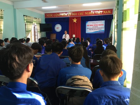 An Sơn tổ chức tuyên truyền Luật Thanh niên cho ĐVTN năm 2021