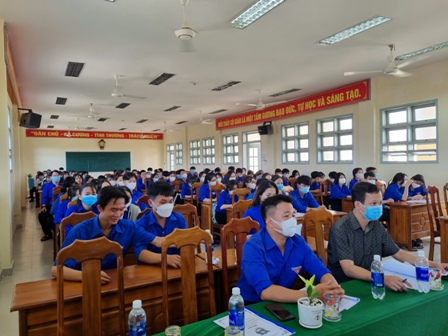 Đoàn trường THPT Duy Tân tổ chức Đại hội đại biểu nhiệm kỳ 2021-2022
