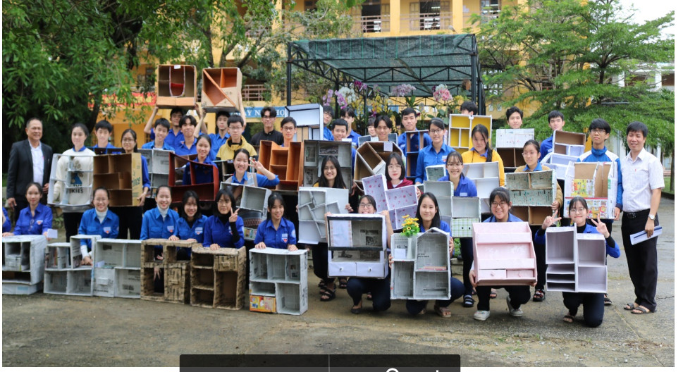 Đoàn trường THPT Trần Cao Vân với các hoạt động nâng cao kỹ năng thực hành xã hội dành cho học sinh