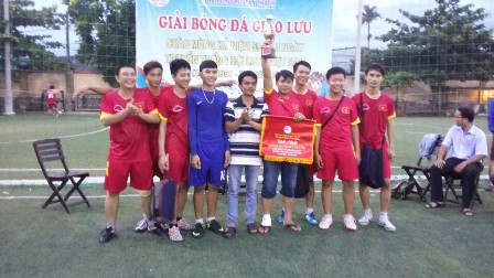 Hội LHTN Việt Nam phường Tân Thạnh: Bế mạc giải bóng đá giao hữu nhân kỷ niệm ngày truyền thống Hội