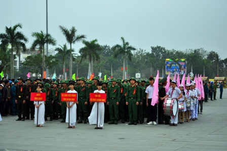 Tam Kỳ: Tổ chức lễ giao nhận quân năm 2016