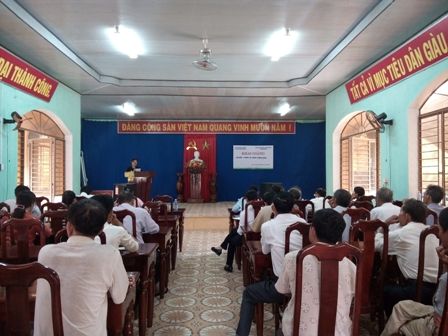 Xã Tam Ngọc: Khai giảng lớp đào tạo nghề cho lao động nông thôn
