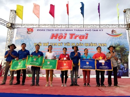 Bế mạc Hội trại "Tuổi trẻ Tam Kỳ với di sản Quảng Nam" năm 2017