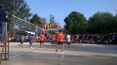 Xã Tam Thăng: Tổ chức giải bóng chuyền truyền thống 2016